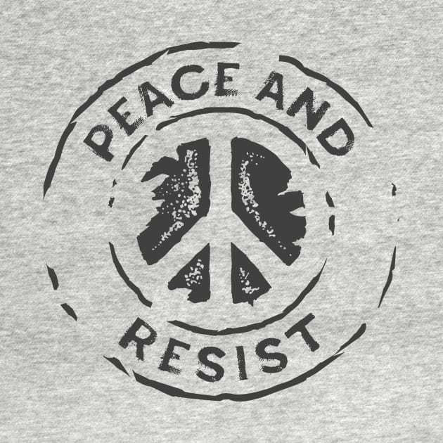 Peace and Resist - 2018 Midterm Elections by directdesign